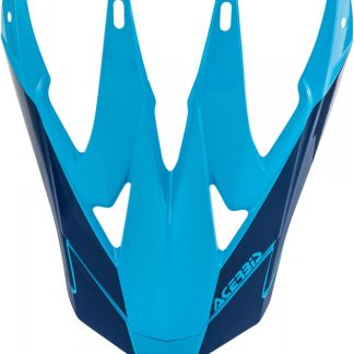 ACERBIS HELMET VISOR X-RACER VTR WHITE BLUE