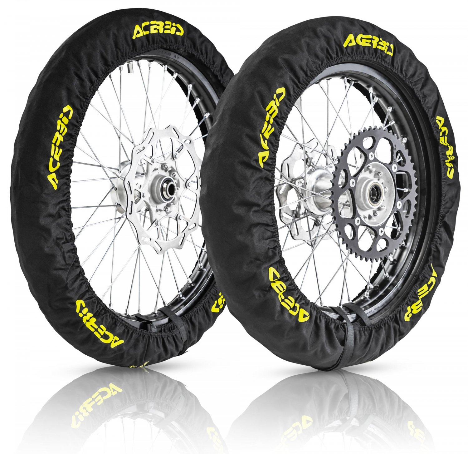 ACERBIS X-TYRE COVERS BLACK