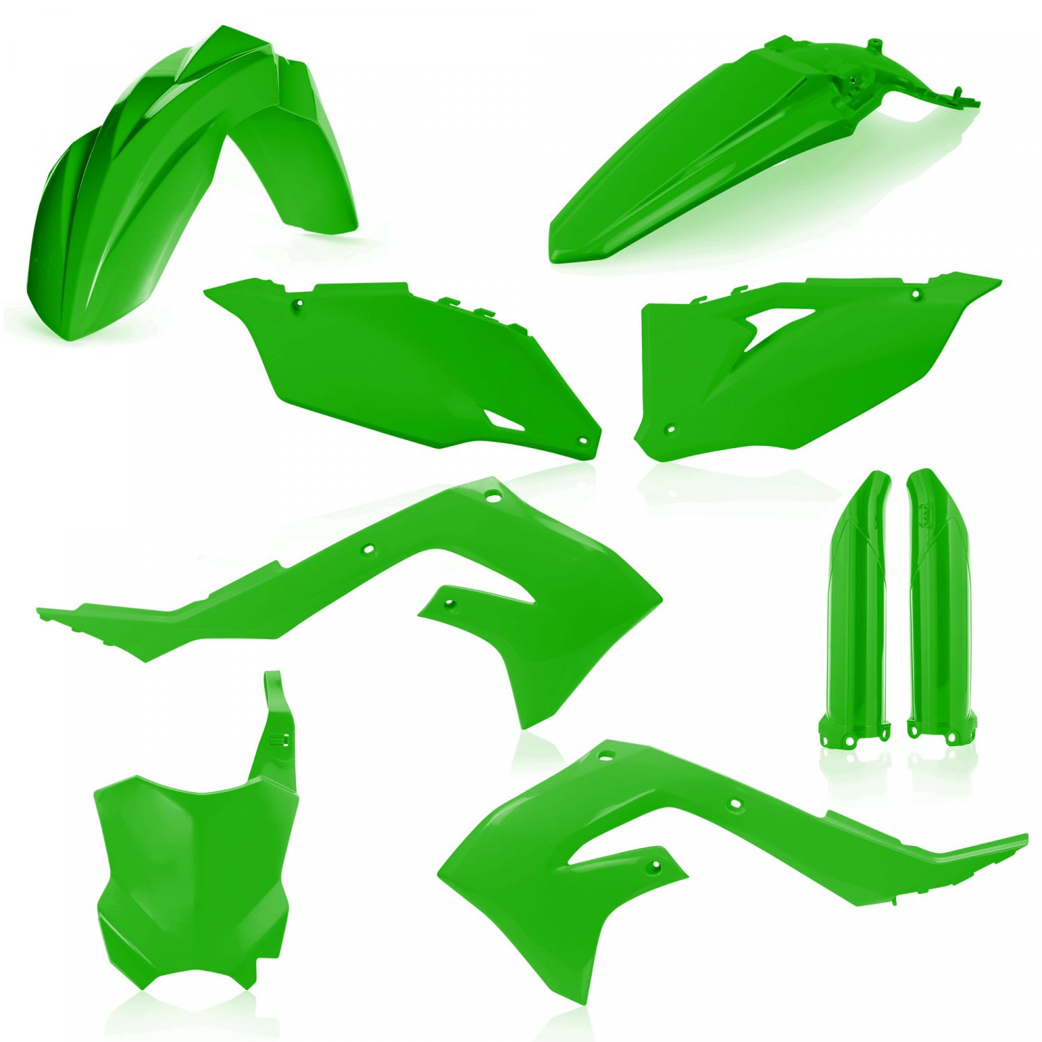 ACERBIS PLASTIC KIT KXF 250 21-23 450 19-23 GREEN