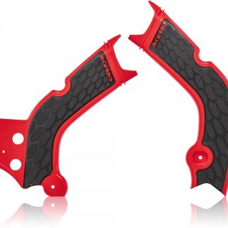ACERBIS X-GRIP FRAME GUARDS CRF 250 20-21 450 19-20 RED-BLACK