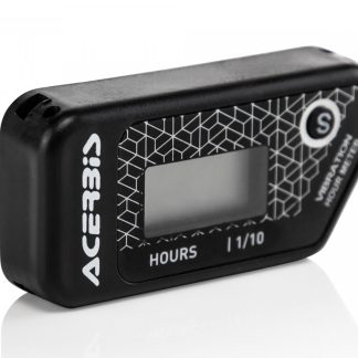 ACERBIS HOUR METER WIRELESS VIBRATION BLACK