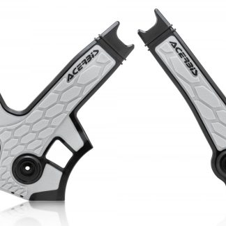 ACERBIS X-GRIP FRAME GUARDS SUZUKI DR 650 96-22 BLACK-SILVER