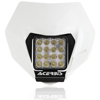 ACERBIS HEADLIGHT VSL UNIVERSAL FIT WHITE