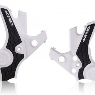 ACERBIS X-GRIP FRAME GUARDS AFRICA TWIN 20-22 WHITE-BLK
