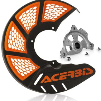 ACERBIS X-BRAKE 2.0 DISC COVER & MOUNT BLACK ORANGE SX/F 03-14 EXC/F 03-15