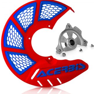 ACERBIS X-BRAKE 2.0 DISC COVER & MOUNT RED BLUE GAS GAS 17-20